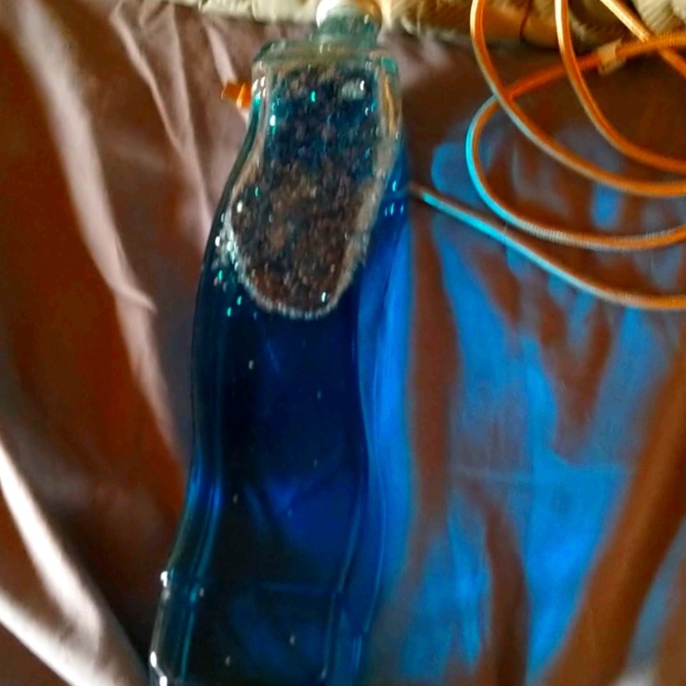 A lava lamp